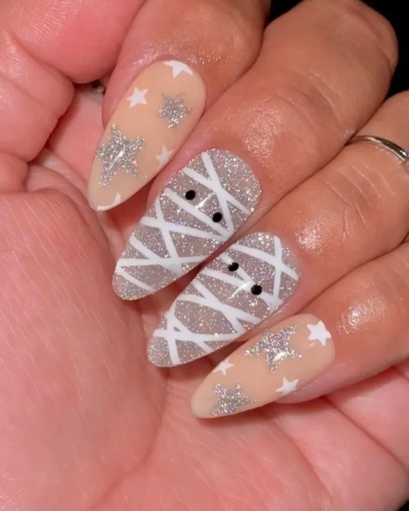 40 Spooky Creepy Halloween Nails Acrylic Design Manicure 11 40 Spooky Creepy Halloween Nails Acrylic Design Manicure