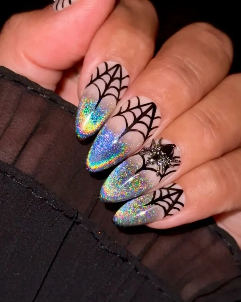 40 Spooky Creepy Halloween Nails Acrylic Design Manicure 16 40 Spooky Creepy Halloween Nails Acrylic Design Manicure