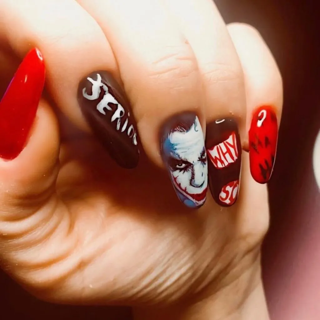 40 Spooky Creepy Halloween Nails Acrylic Design Manicure 26 40 Spooky Creepy Halloween Nails Acrylic Design Manicure