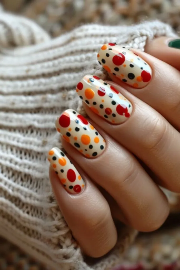 40 Best Cute Polka Dot Nail Designs to Try 43 40 Best Cute Polka Dot Nails Designs Ideas to Try out - Polka dots will never go out of style 56be8abdff353ee4eef60e07bc57886a 40 Best Cute Polka Dot Nail Designs to Try
