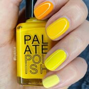 Yellow Coffin Nails for Spring