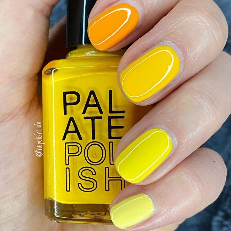 Yellow Coffin Nails for Spring