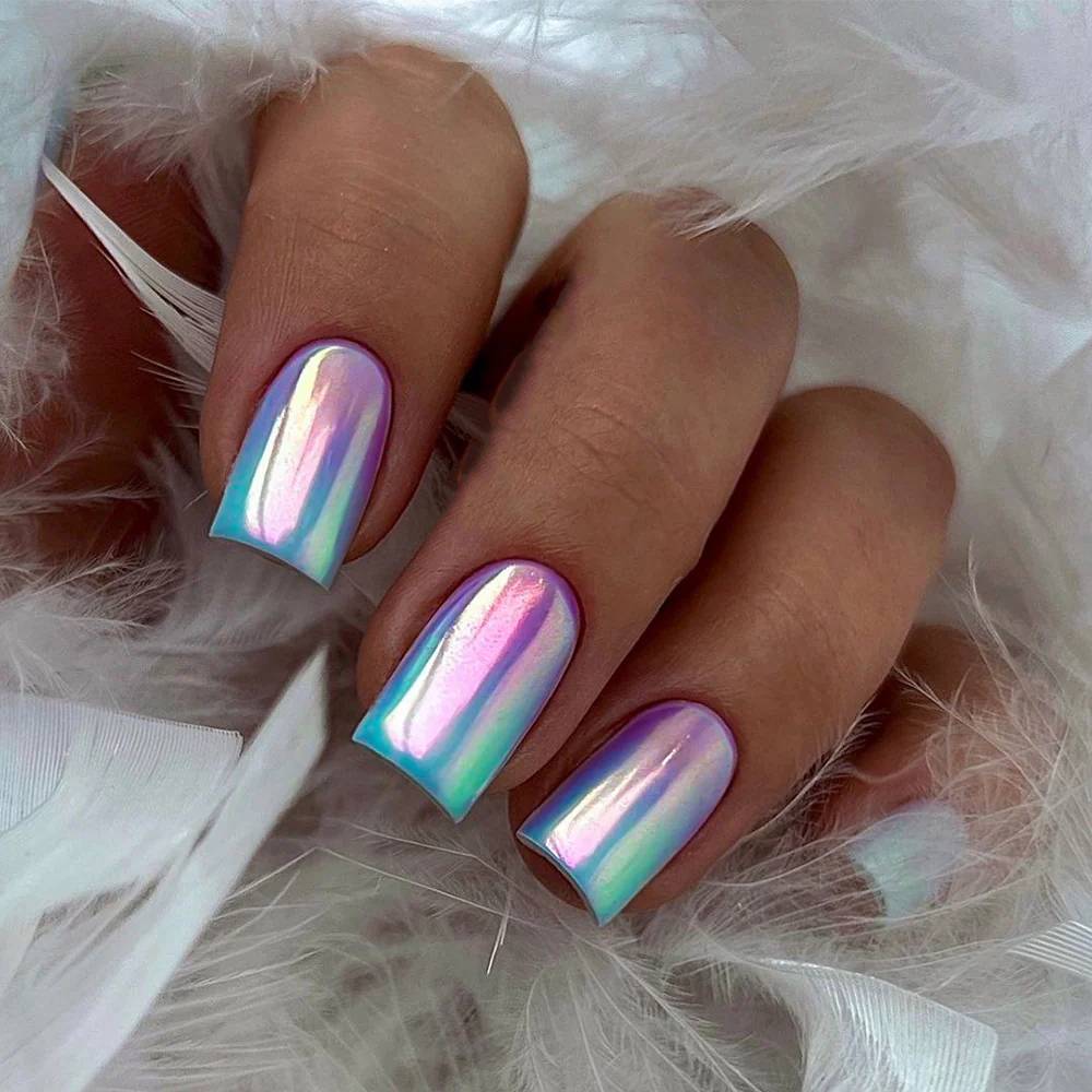 Stunning Ombre Color Holographic Design