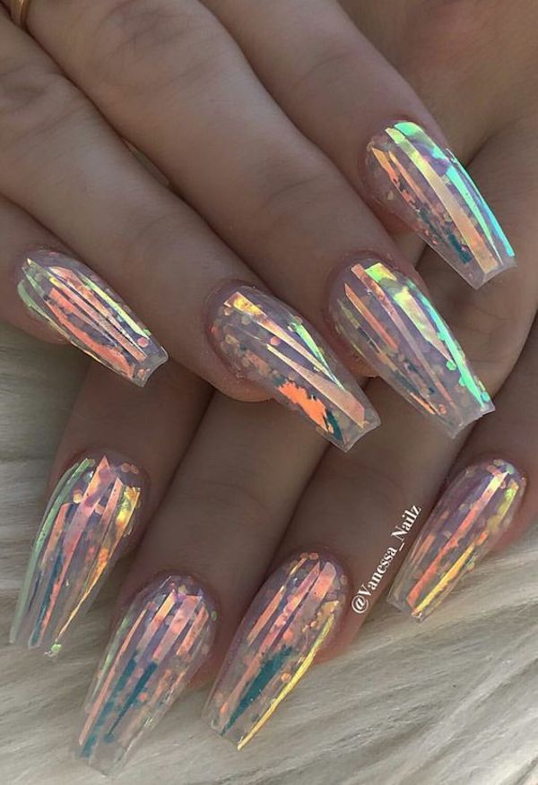 Holographic nails