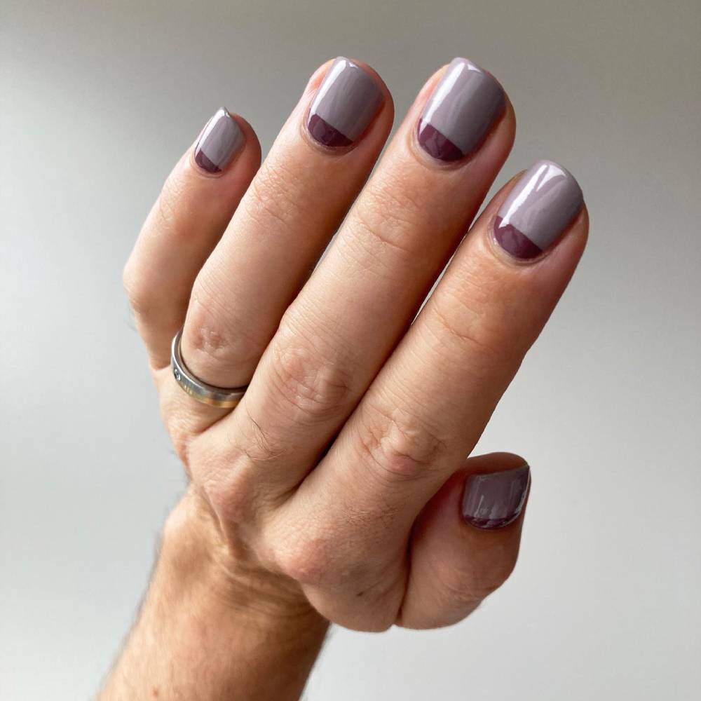 Glossy Short Half Moon