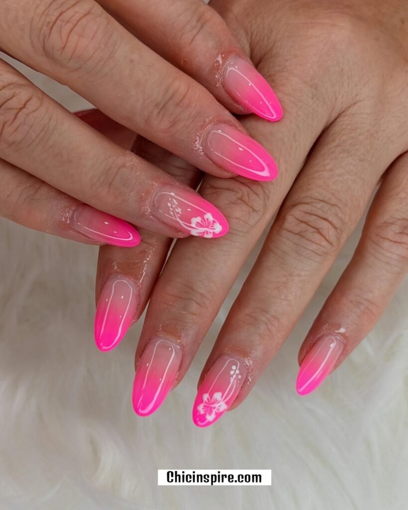 20 Neon Pink Nails Amazing for All Year 6 20 Neon Pink Nails Amazing for All Year Short Neon Pink Nails