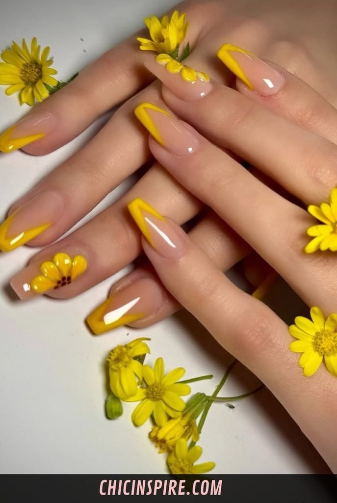 Banana Yellow Nails