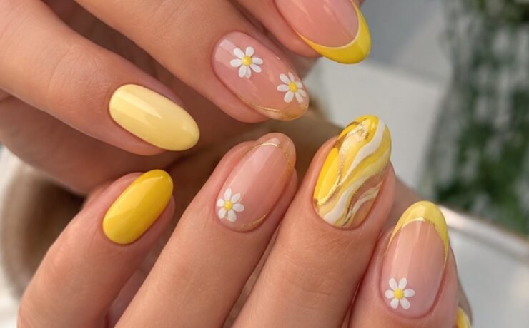 Yellow Nail Designs