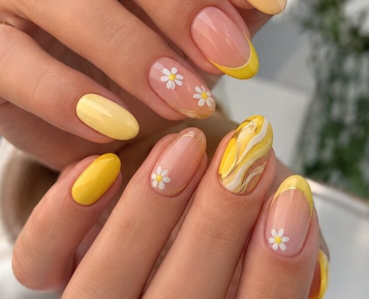 Yellow Nail Designs