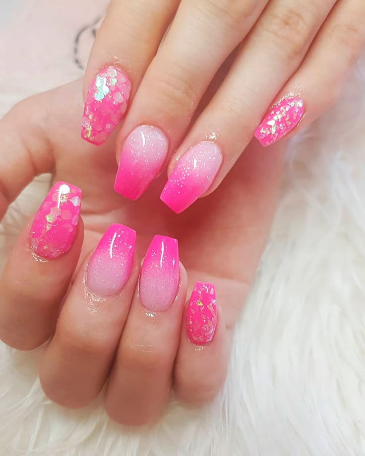 21 Adorable Pink Ombre Nails To Upgrade your Maniure