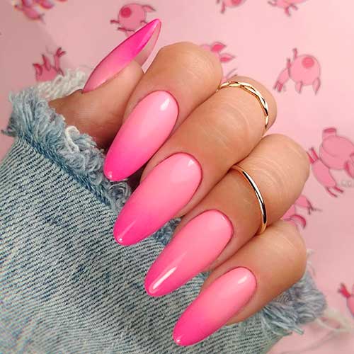 21 Adorable Pink Ombre Nails To Upgrade your Maniure
