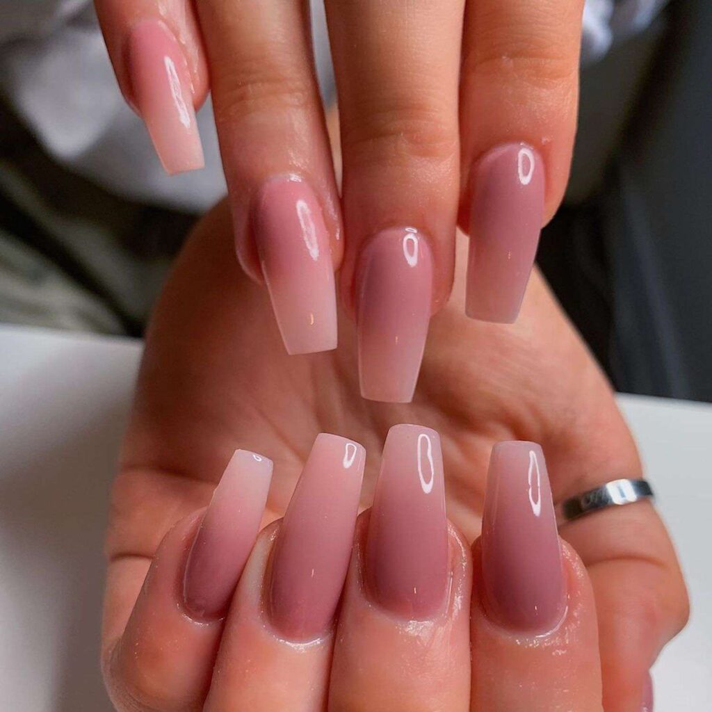 21 Adorable Pink Ombre Nails To Upgrade your Maniure