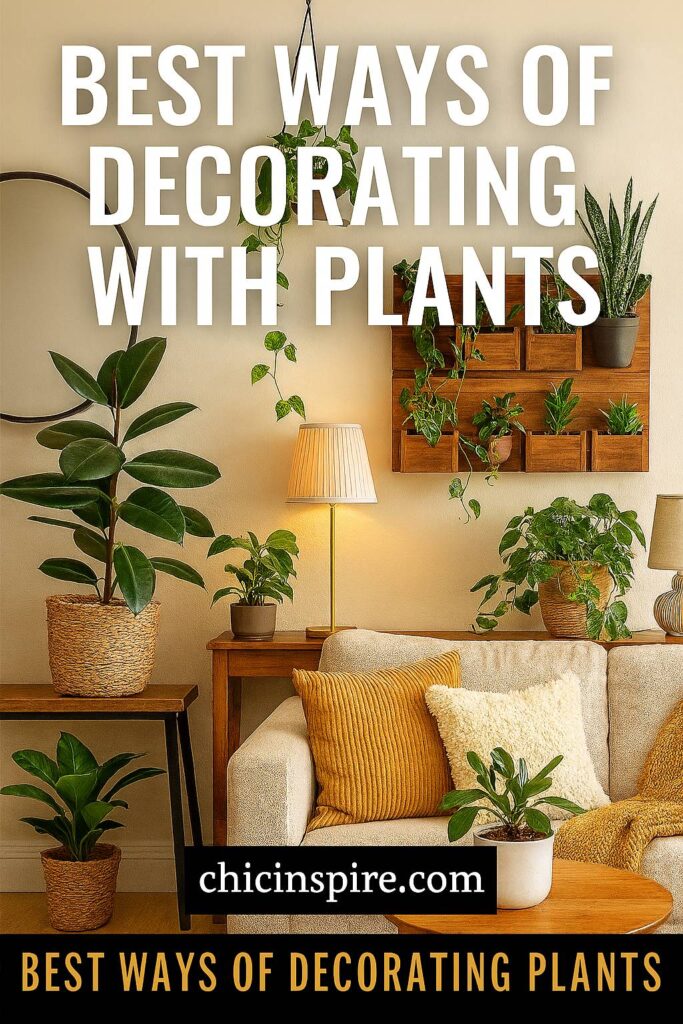 Best Ways of Decorating with Plants