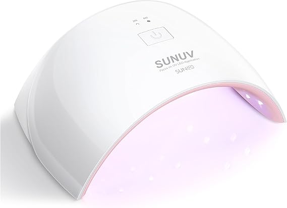 SUNUV UV Nail Lamp, Nail Dryer for Gel Nail Polish UV Light for Gel Nails