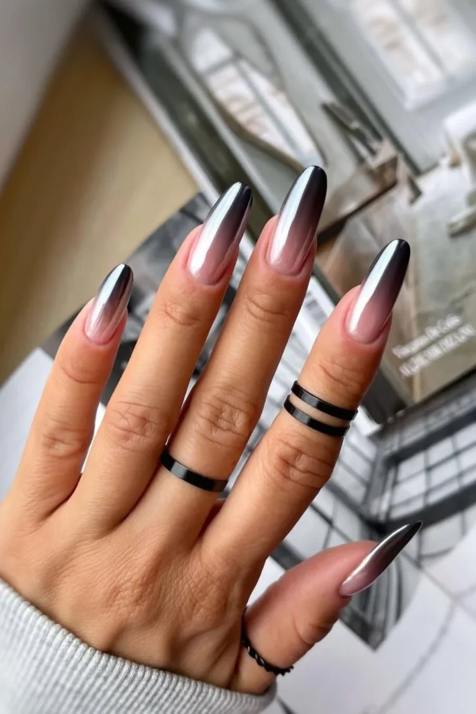 Black Chrome Ombre