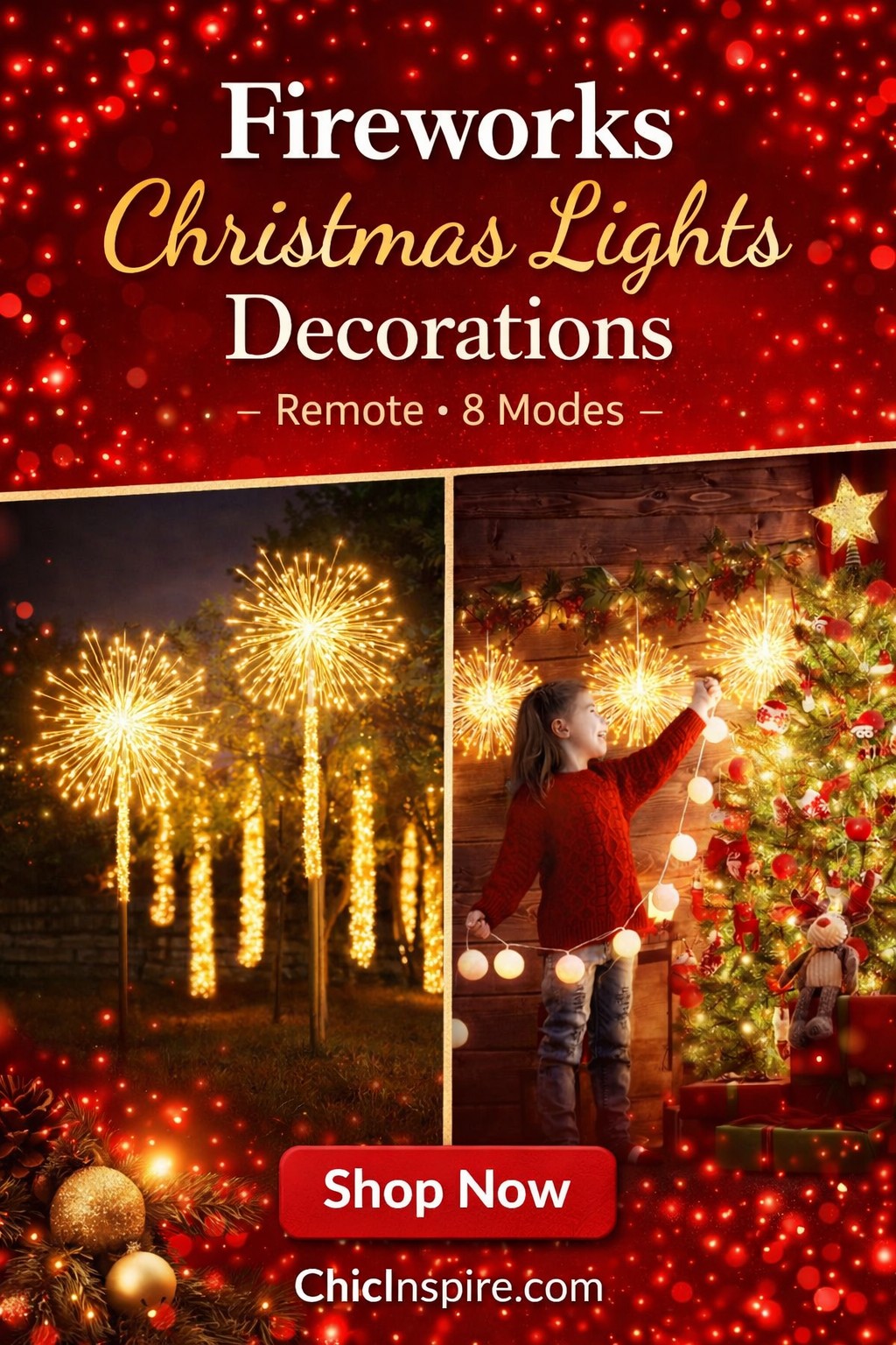 Christmas Lights Decorations Ideas to Brighten Your Home 8 Christmas Lights Decorations Ideas to Brighten Your Home Fireworks Christmas Lights Decorations