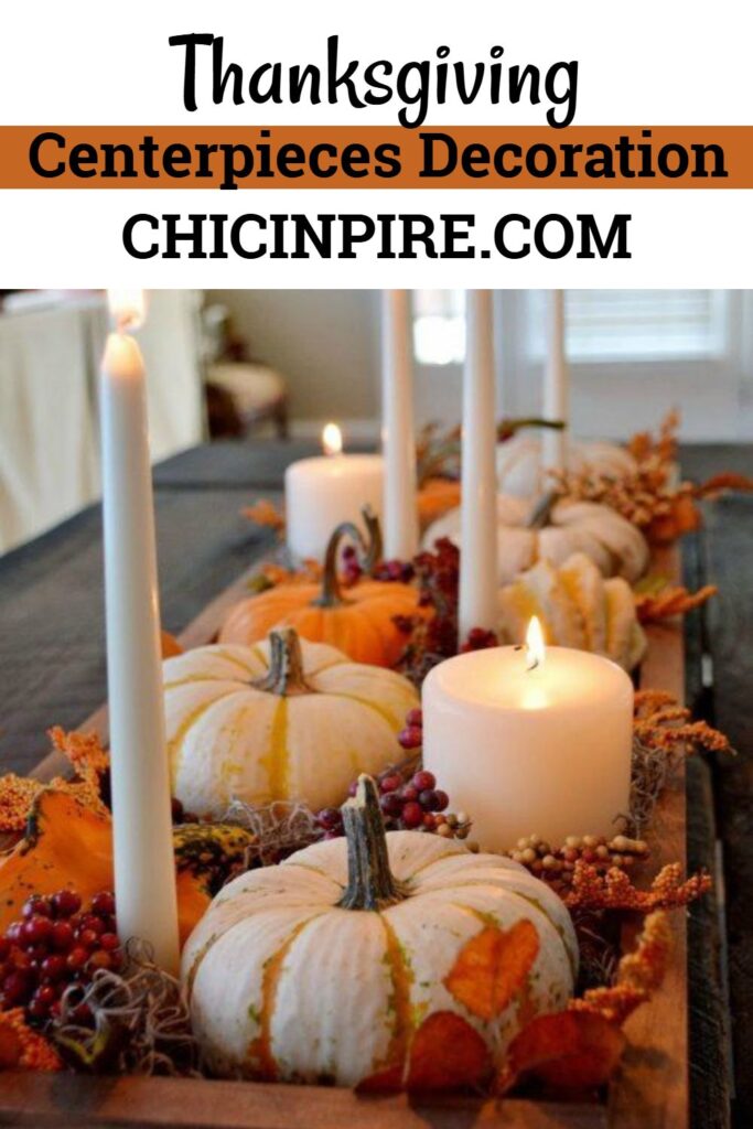 Thanksgiving Centerpieces Decoration Ideas