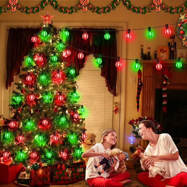 32FT Christmas Lights Decorations Ideas Outdoor