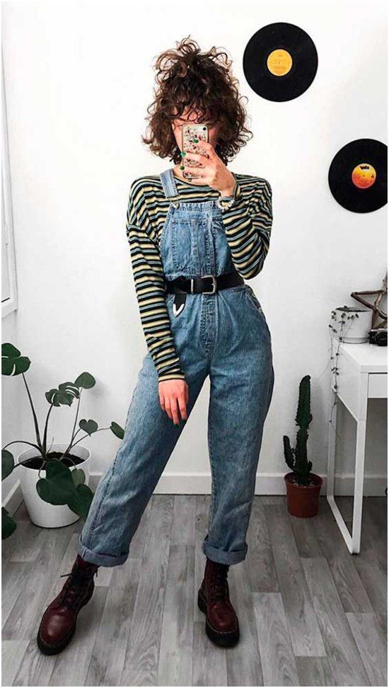 denim overalls