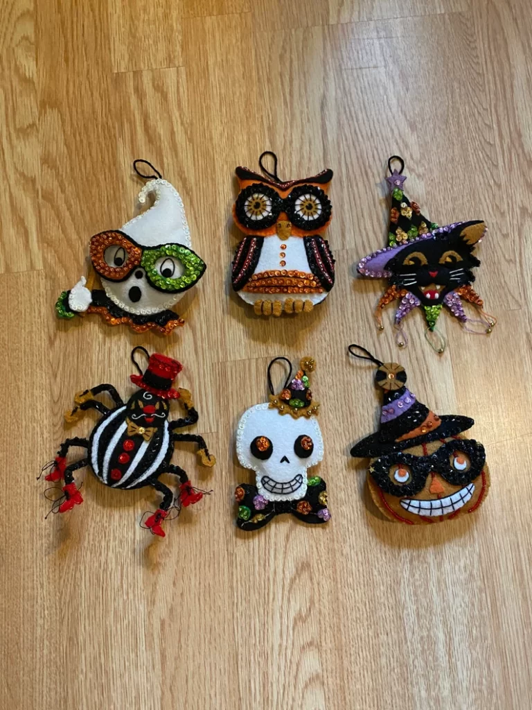 Bucilla Vintage Halloween Ornaments 