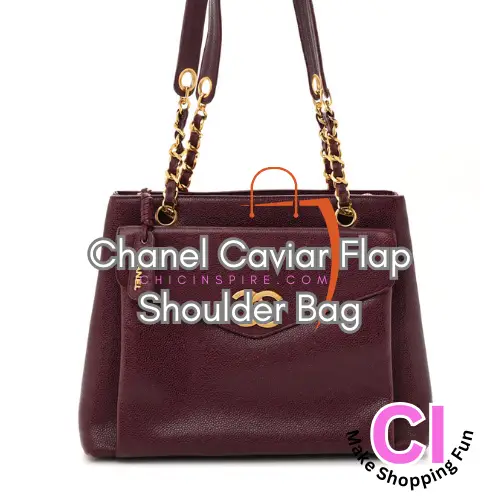 Chanel Caviar Flap Shoulder Bag