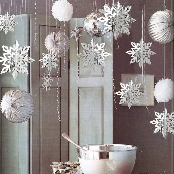 Christmas Winter Hanging Snowflakes