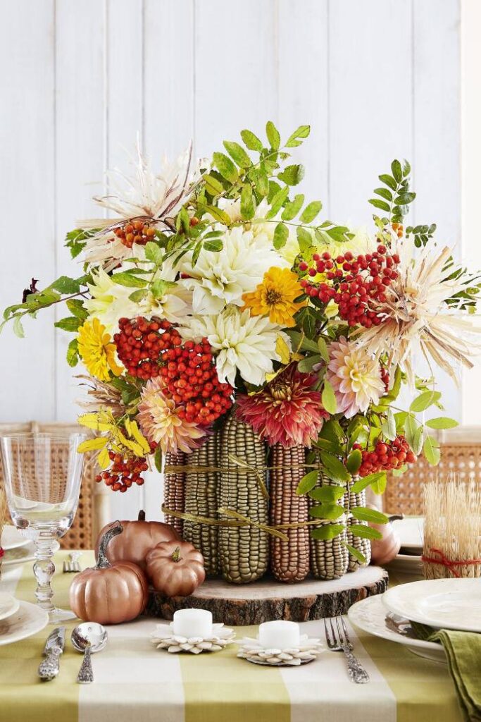 DIY Thanksgiving Centerpieces