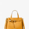Emilia Small Pebbled Leather Satchel - Image 3