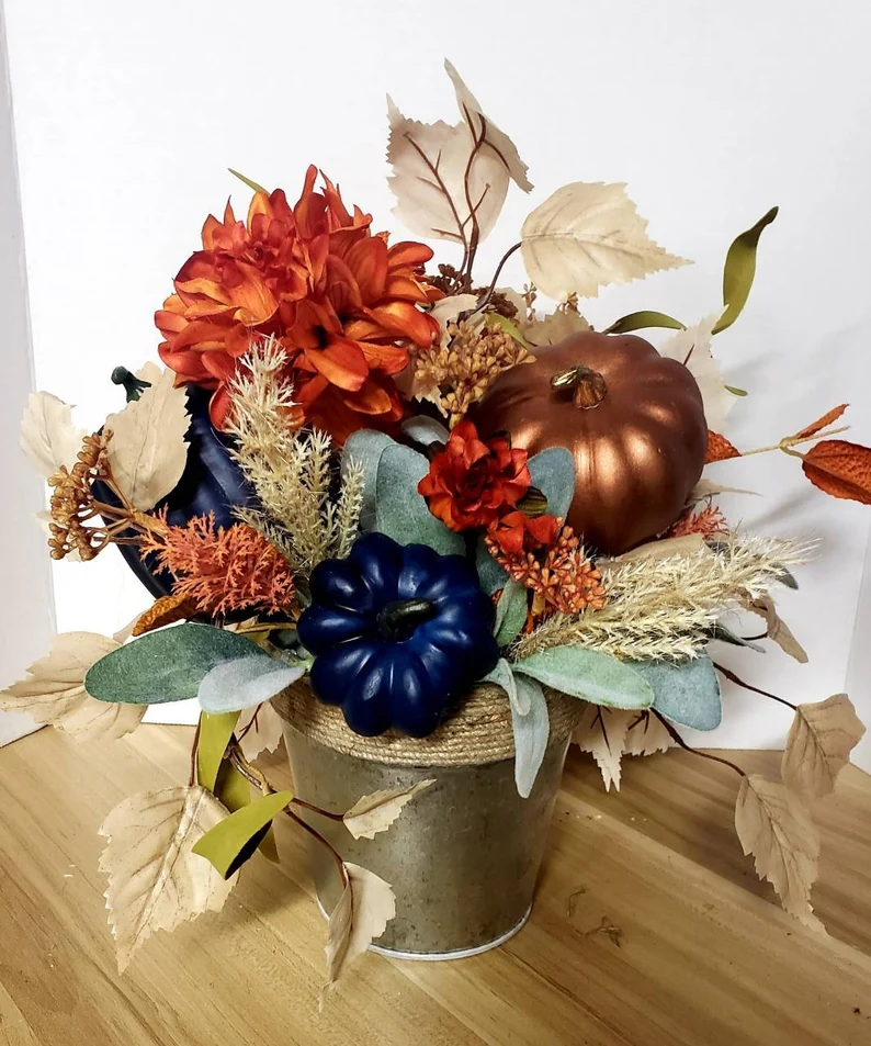 Fall Harvest Tabletop Decor Thanksgiving Centerpiece