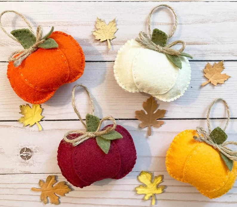 Pumpkin Ornaments Fall