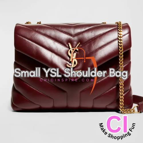 Small YSL Shoulder Bag in Quilted Leather