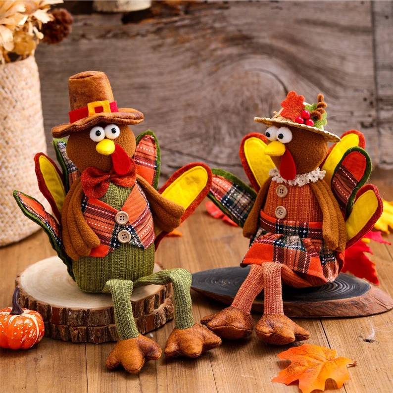 Thanksgiving Table Decor Turkey