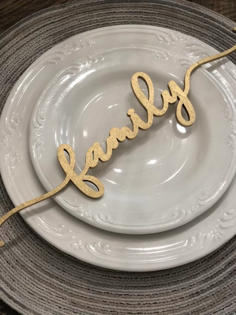 Thanksgiving Table Decor Place Cards