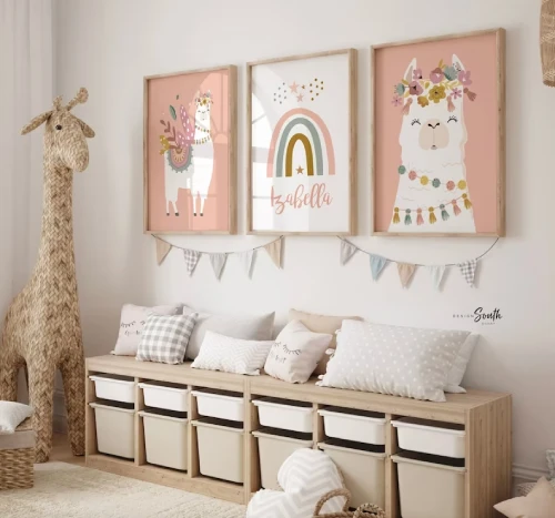 boho nursery wall art idea boho wall decor Ideas