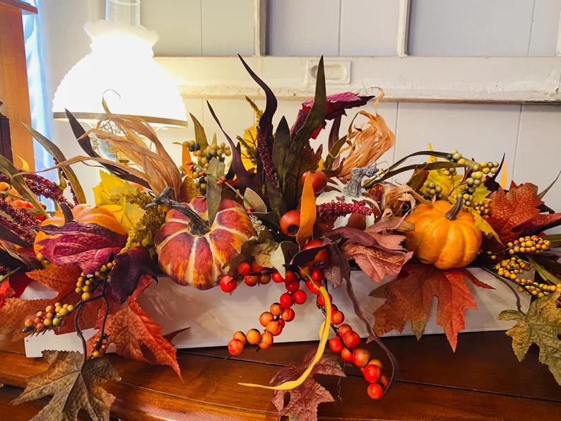 Fall Thankful Dining Table Centerpiece