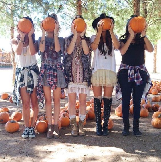 cute pumpkin patch outfit ideas