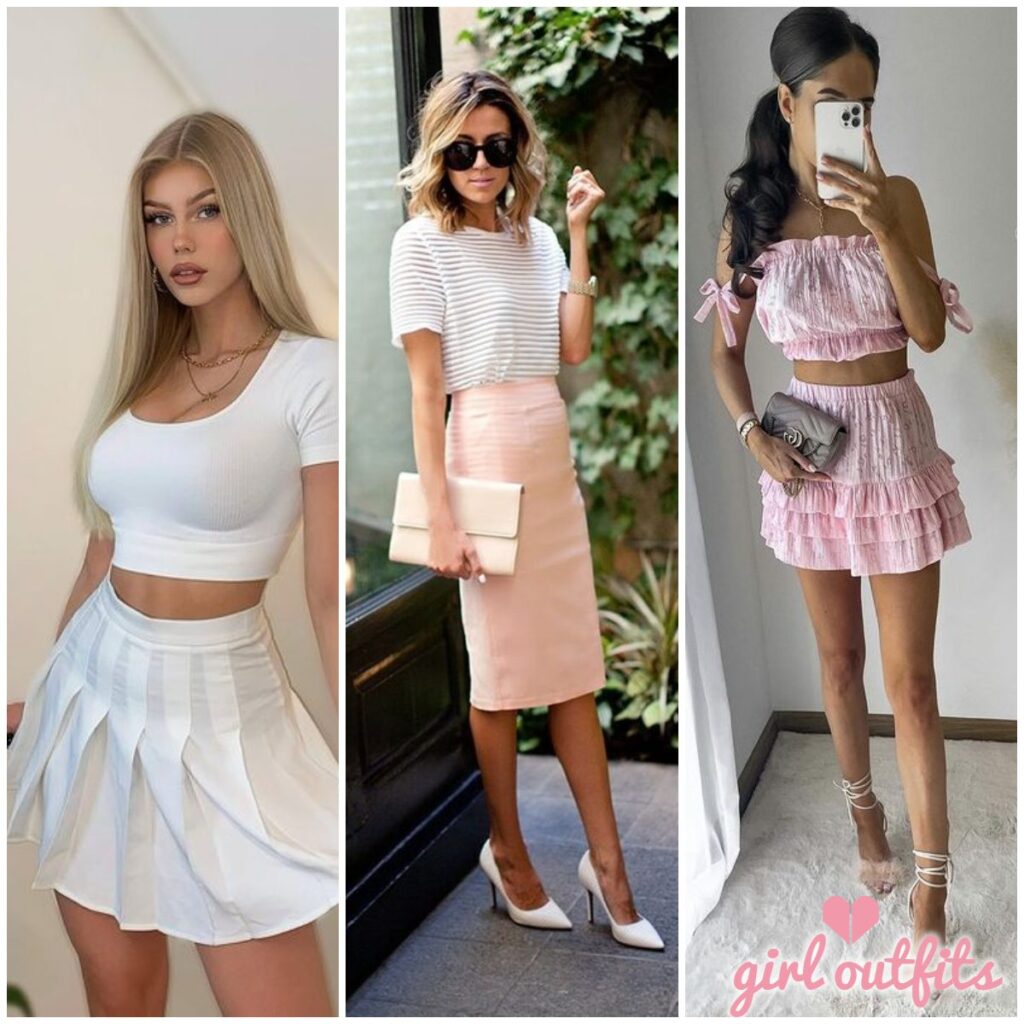 Skirt Outfits for Summer