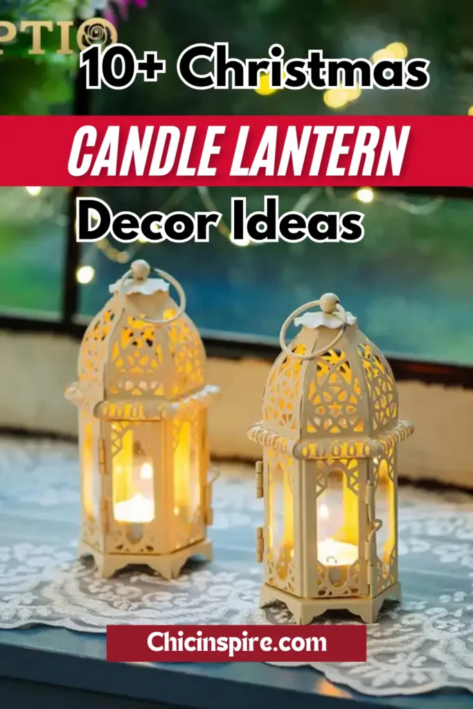 Christmas Candle Lanterns Lights