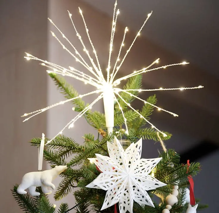 Christmas Tree Topper Ideas as 30+ Christmas Tree Topper Ideas