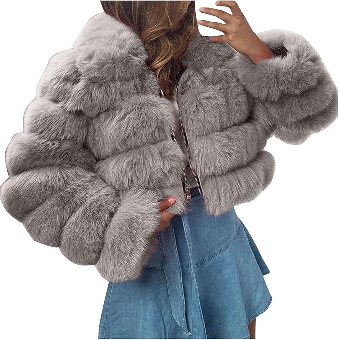 Faux Fur Jacket For Women 