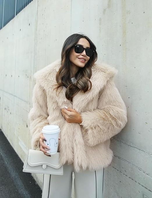 Fluffy Faux Fur Jacket