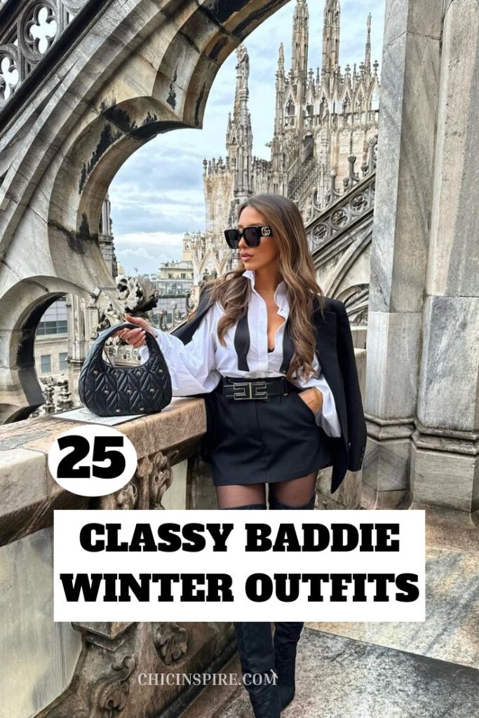 Classy Baddie Winter Outfits