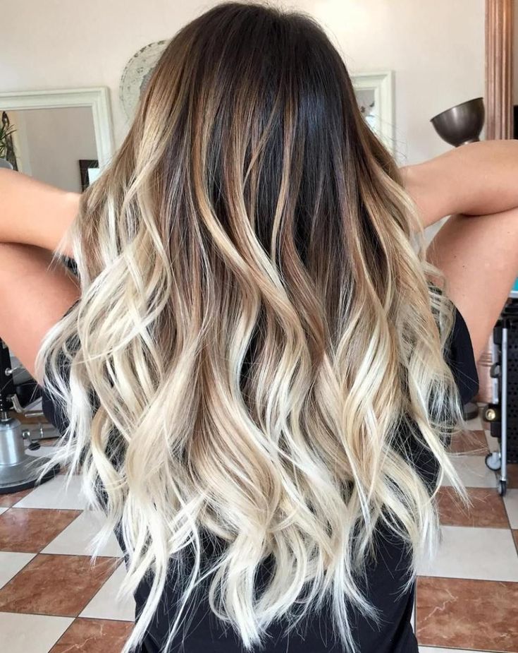 Beachy balayage ombre