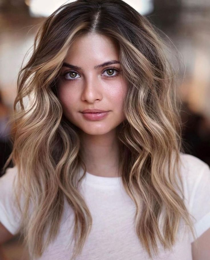 Blonde highlights