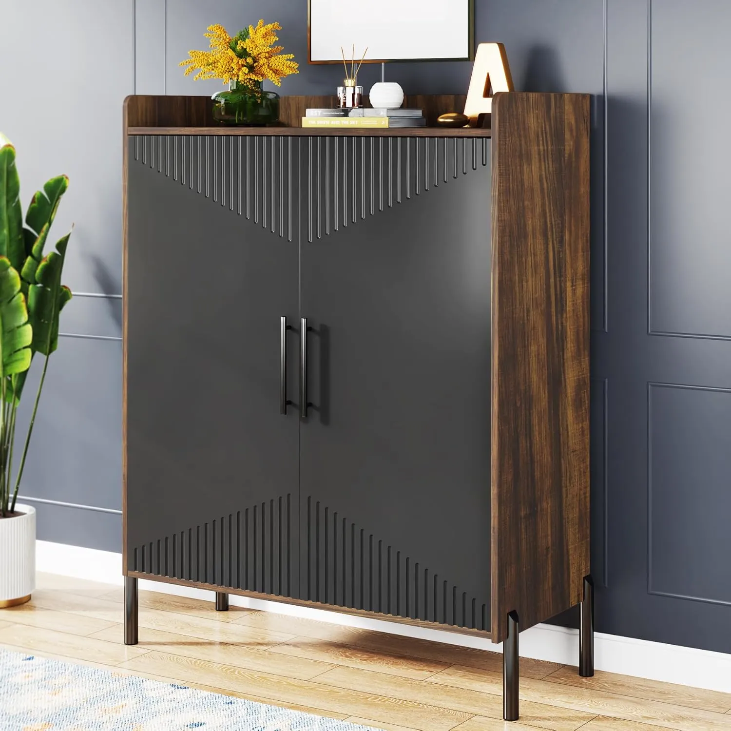 Large 6-Tier Shoe Cabinet – 30 Pair Storage