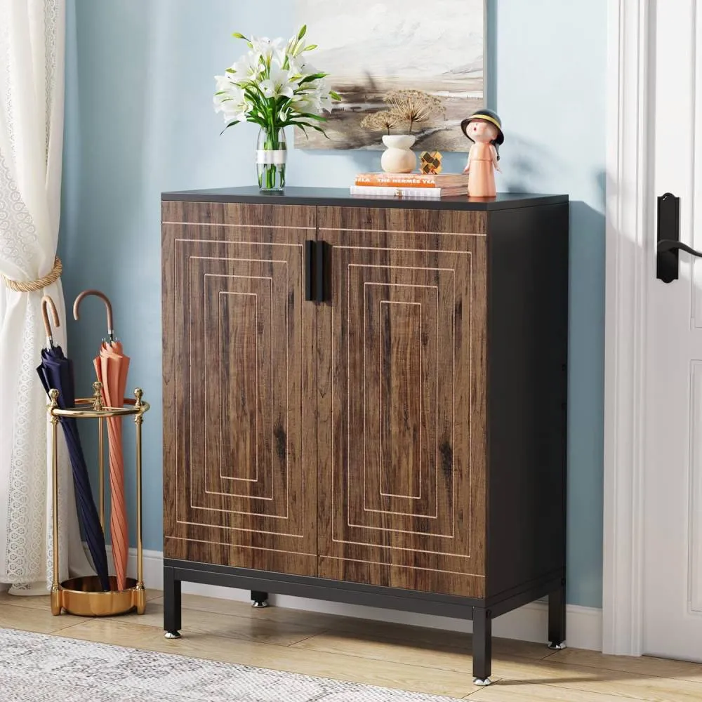 Modern Shoe Cabinet – 5-Tier, 20 Pair Storage