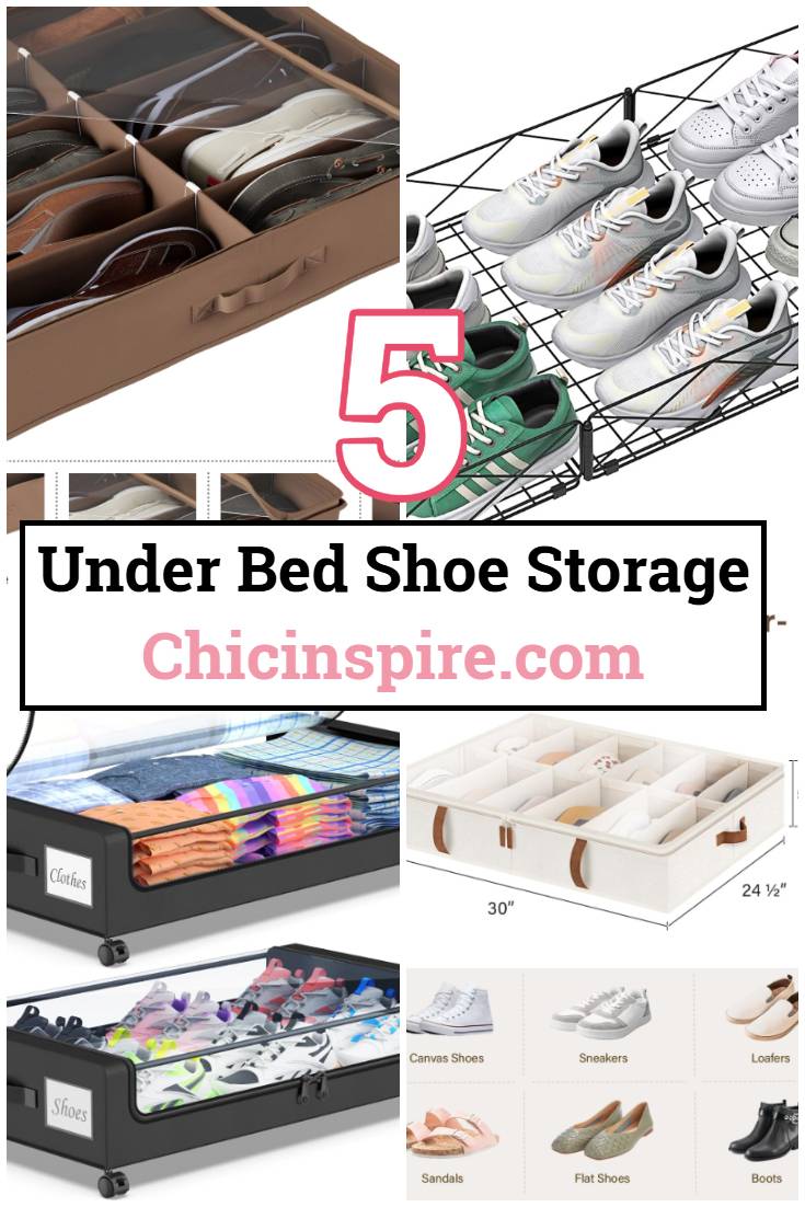 Under Bed Shoe Storage