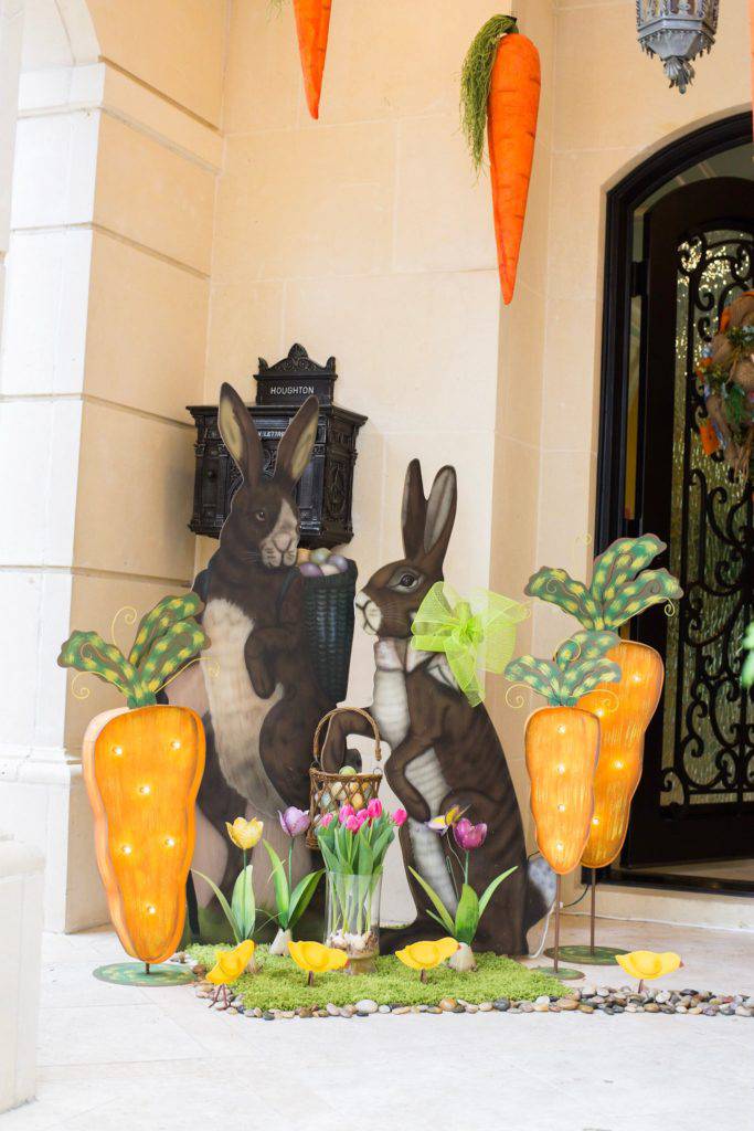 Carrot Bunny Decor