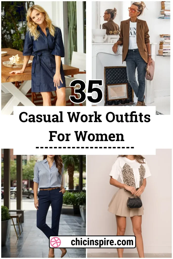 Casual Work Outfits For Women