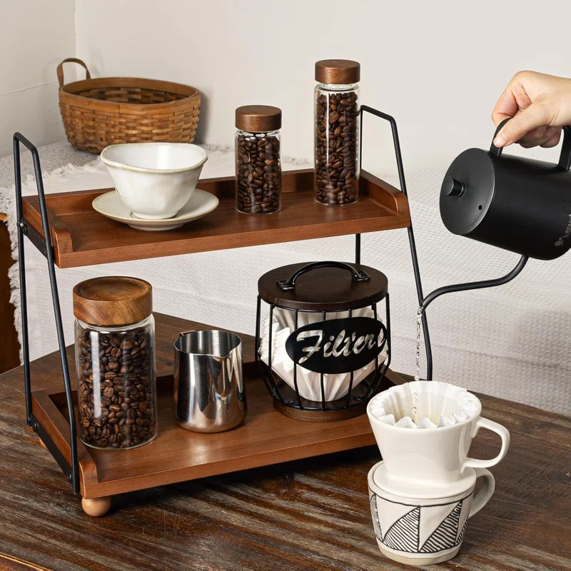 Coffee Station Organizer Kitchen decoration